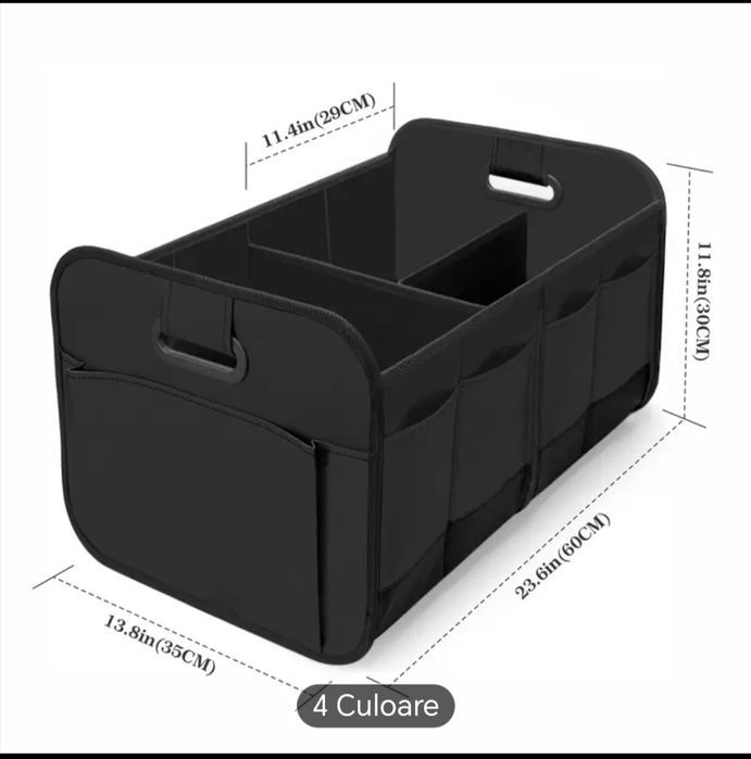 Organizator portbagaj, cutie depozitare impermeabilă - produs NOU