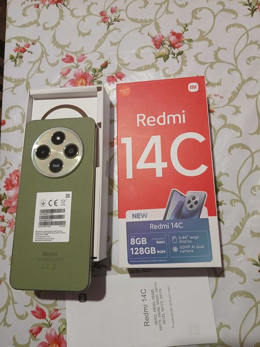 Редми14C 8GBRAM нов