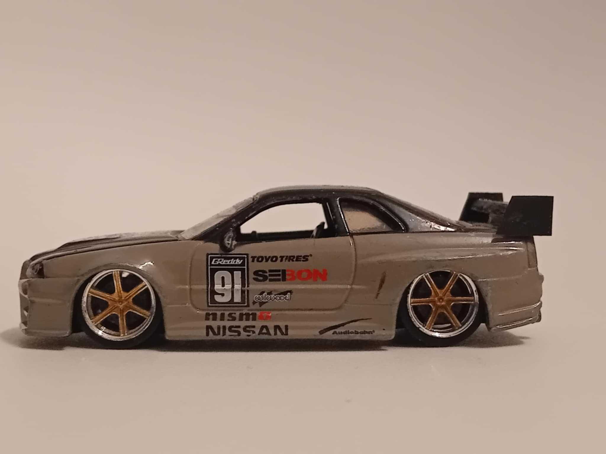 JDM ZX 300 Nissan Skyline GTR R34 R33, Silvia, Mitsubishi Lexus 1:64