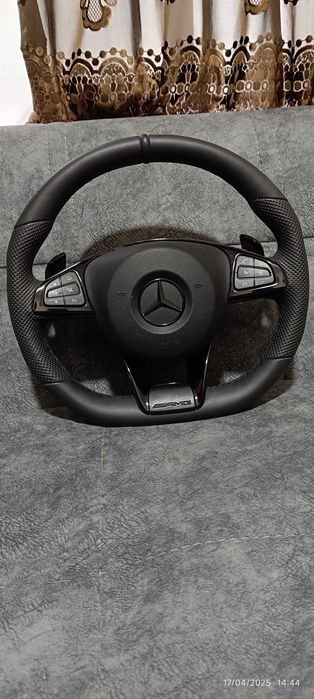 Руль AMG Mercedes-Benz W205 Черный | Mers rul Qora