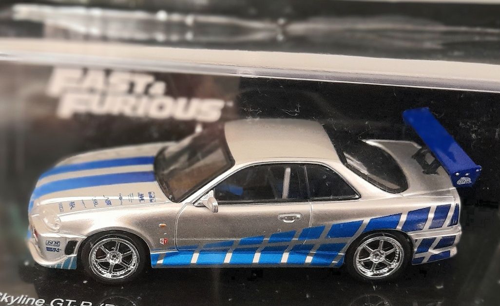 Nissan Skyline GT-R (R34) Fast&Furious 1:43 Ixo/DeAgostini