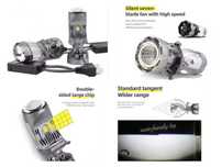 H4 Canbus LED с лупа за кола и мотор , 240W, яркост 14000/24000lm