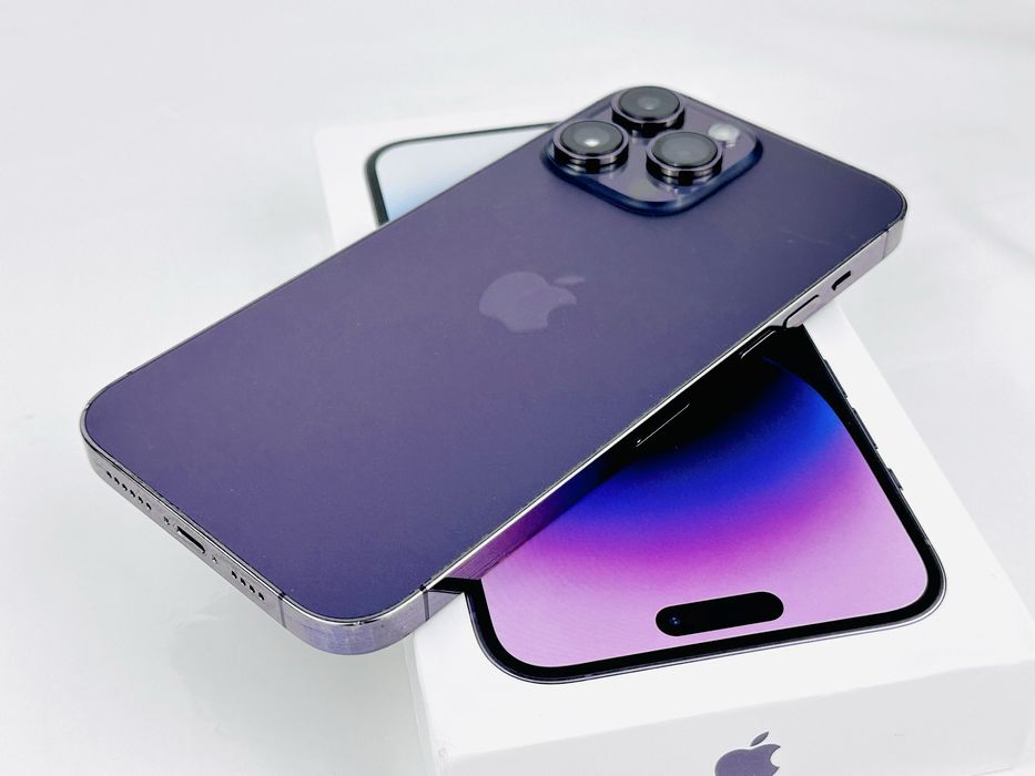 Apple iPhone 14 Pro Max 256GB Deep Purple Перфектен! Гаранция!