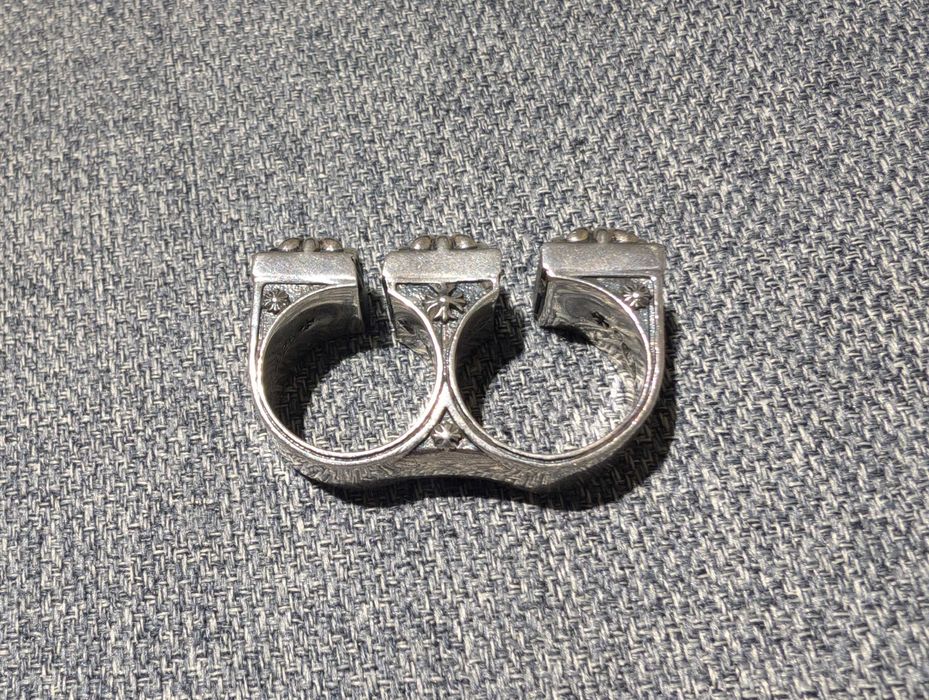 Chrome Hearts Double Brass Knuckle Ring - Пръстен