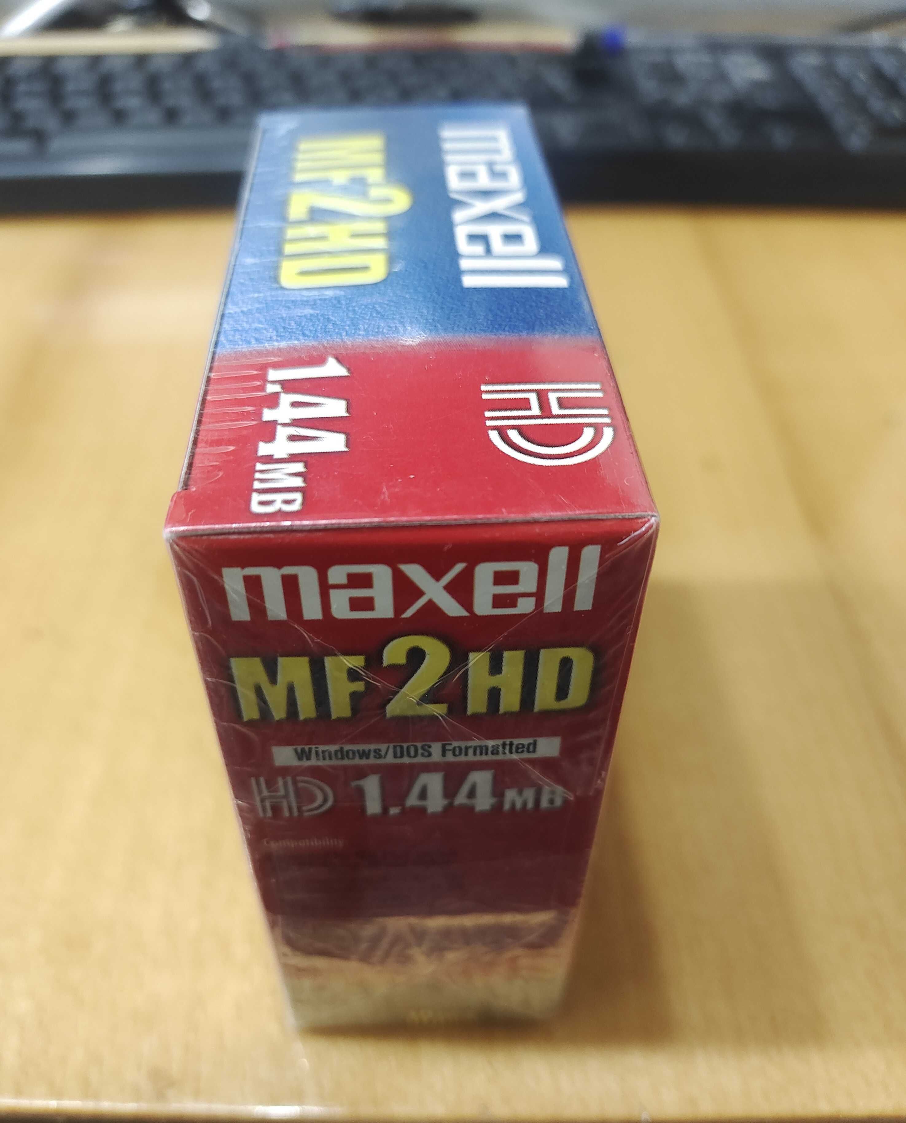 Новые дискеты Maxell MF2HD 10шт