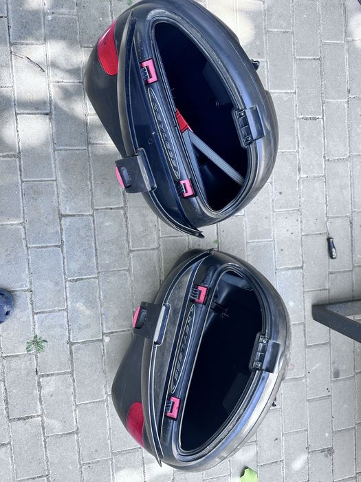 Set sidecase Givi Keyless e41n coburi genti laterale