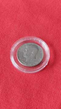 Monedă Half Dollar Kennedy aniversară, 200 ani USA Independence