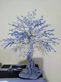 Декоративно дърво,изработено от мъниста