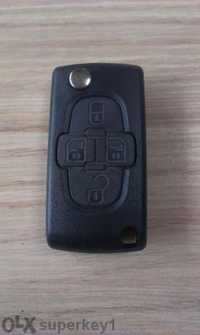Кутийка за ключ на Peugeot/Пежо 207, 307, 308, 1007, 407, expert