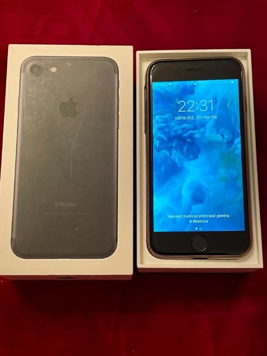 Iphone 7, black, 128 GB