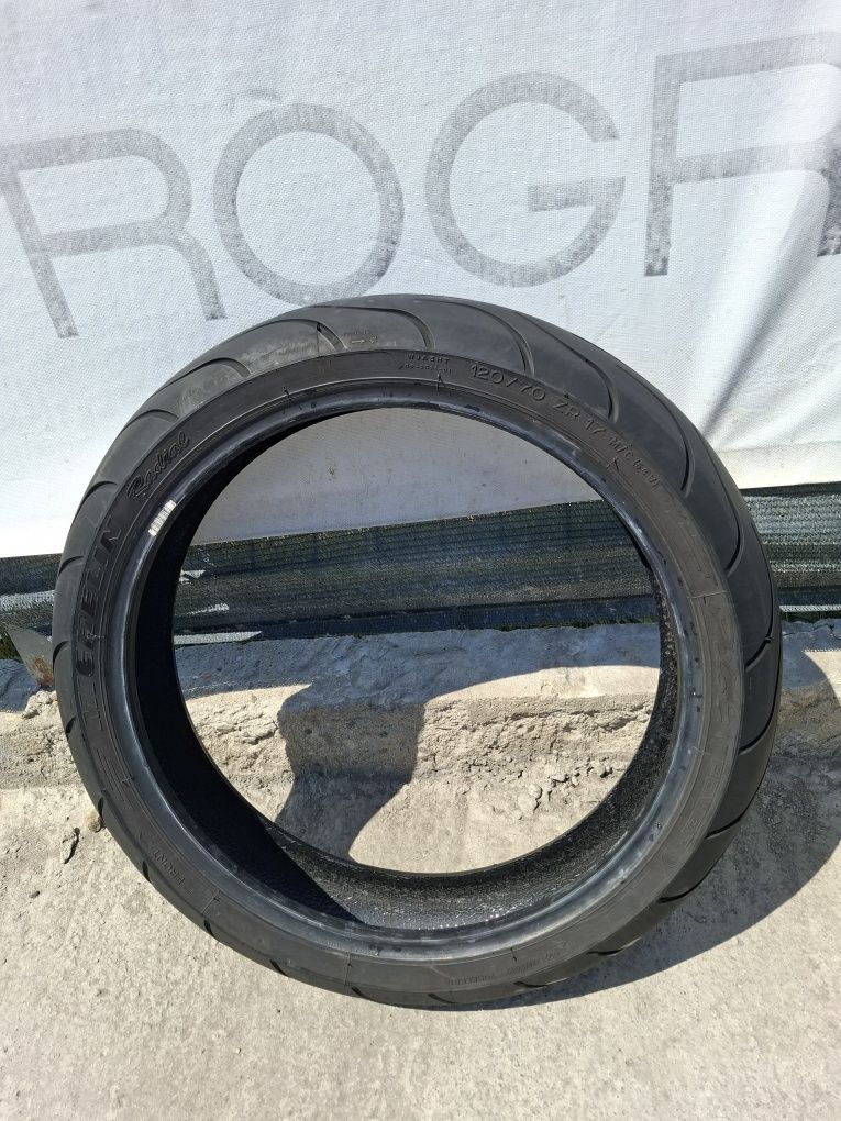 Anvelopa Moto Fata Michelin Pilot 120/70 ZR17