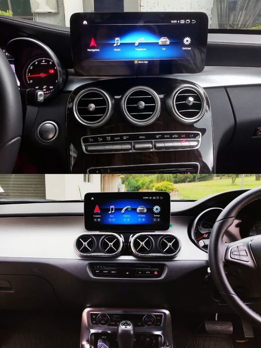 Navigatie Android dedicata mercedes c class w205/glc class x253