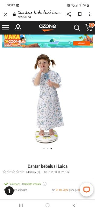 Cantar pentru bebeluși și copii până la 20 de kg