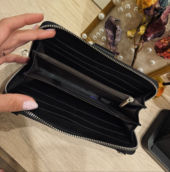 Идеален дамски портфейл портмоне от естествена кожа