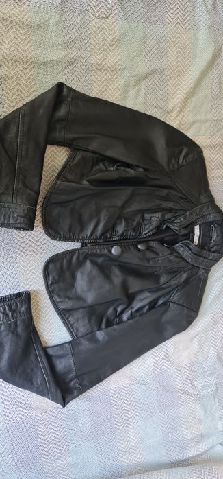 Естествена кожа Якенце-болеро