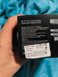 Xiaomi Mi 10T Pro- Lunar Silver 8GB RAM 256GB ROM