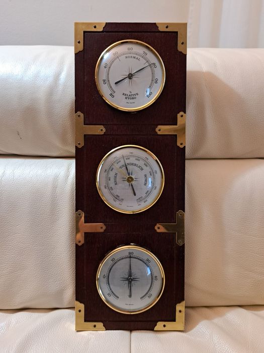 Vand barometru cu termometru si higrometru