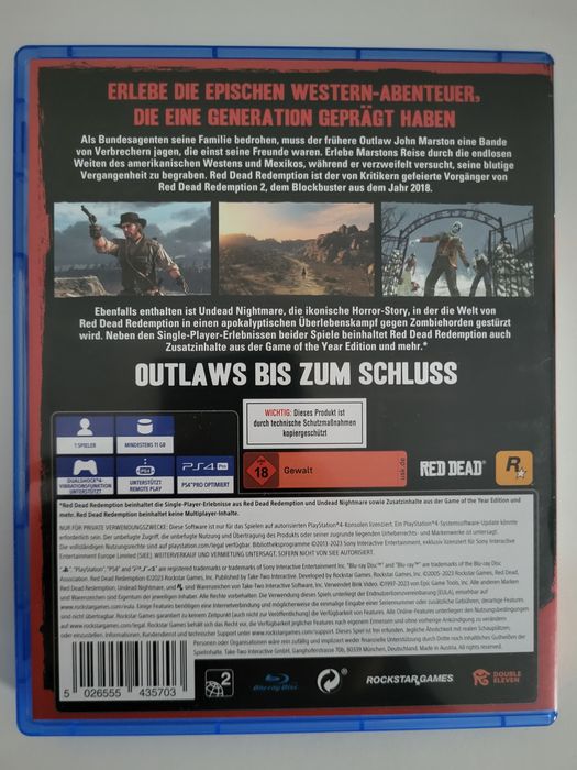 Red Dead Redemption PS4 sau PS5