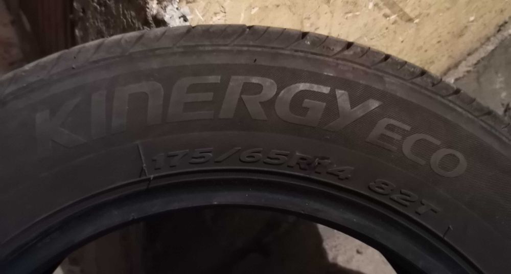 Продавам 4 броя Летни Гуми 175.65.14 на 1 сезон дот 2019 Hankook