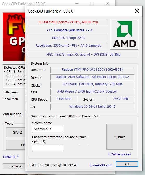 AMD PRO V320 8GB ECC HBM2 Видео карта ML CAD 3D GPU