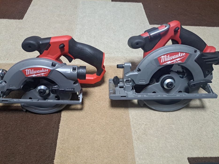 Milwaukee circular FUEL BRUSHLESS pe acumulator