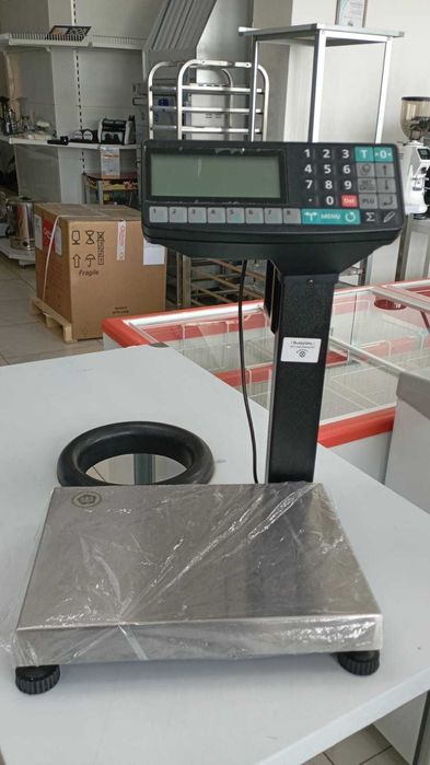 Весы торговые МАССА-К МК-6.2-RP-10 с печатью этикеток
