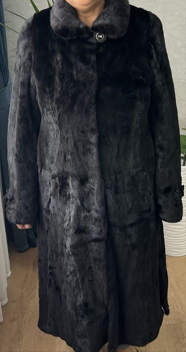 Стриженная Норковая шуба женская
