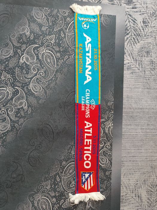 Шарф Астана-Атлетико, лига чемпионов