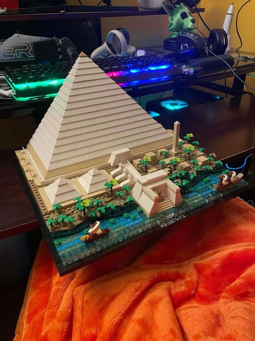 Lego architecture Pyramid of Giza