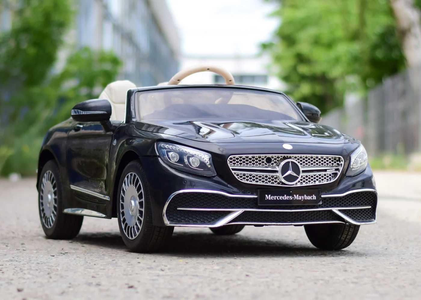 Masinuta electrica Mercedes S650 MAYBACH, 90W, 12V, PREMIUM