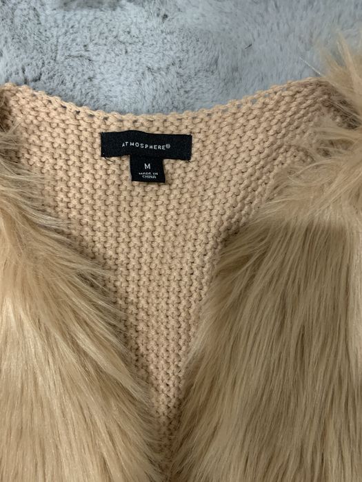 Vesta tricot cu blanita