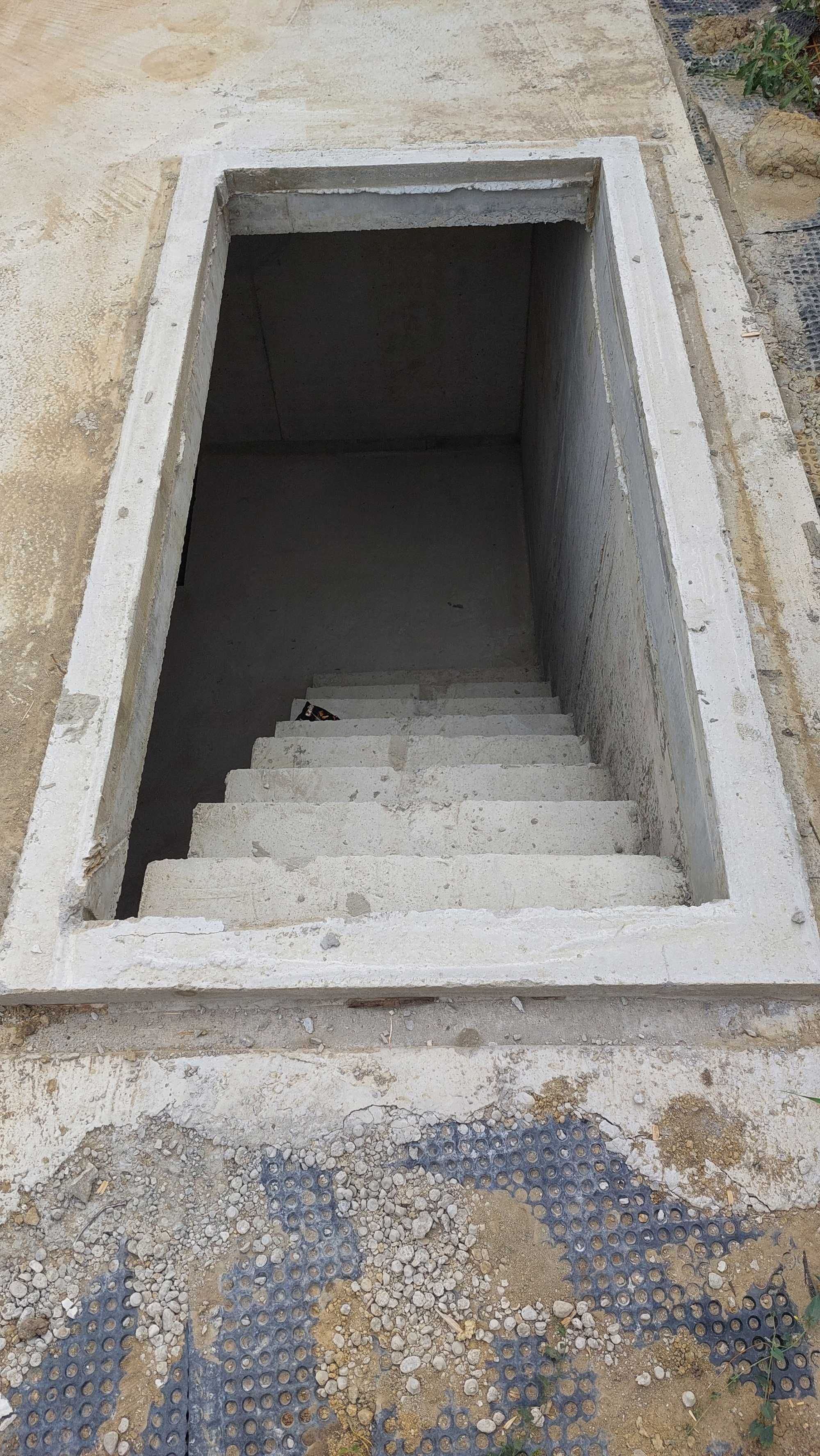 Mana curenta/balustrada scara beton beci