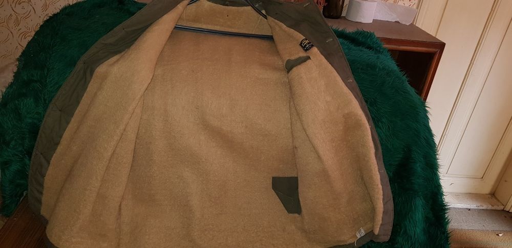 Мъжка вълнена шуба