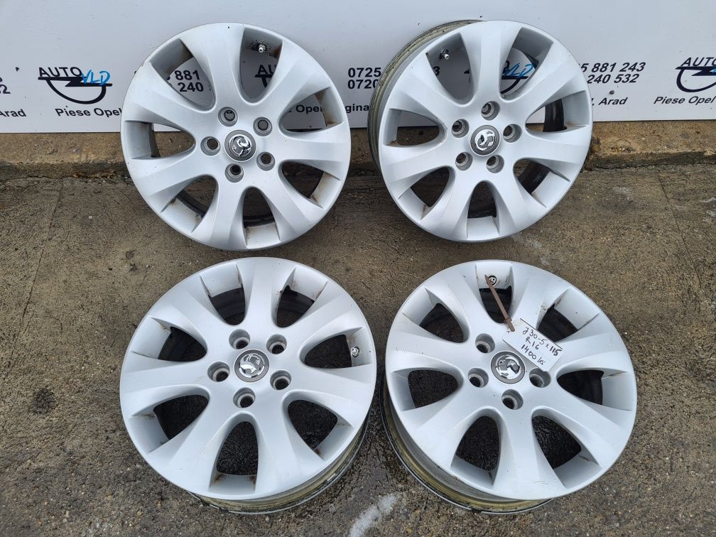 Jante aliaj set roti 5x115 R16 Opel Astra J K Mokka Zafira C Cruze J30