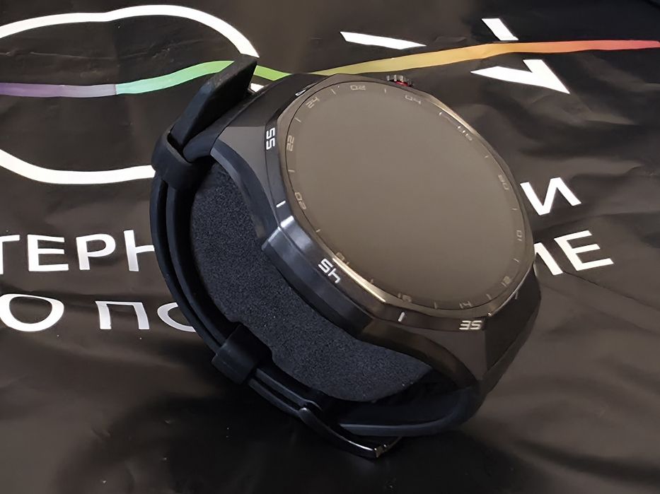 КАТО НОВ 46mm Huawei Watch GT 6 Pro Гаранция Vivacom 2027г. BLACK