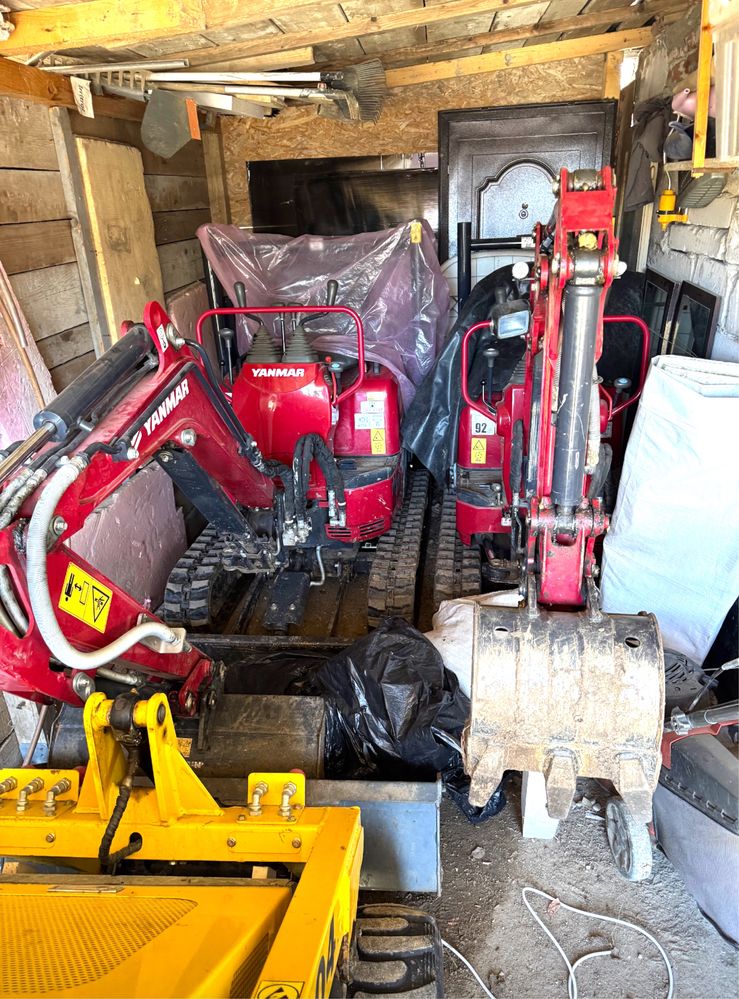 Miniexcavator Yanmar sv 08