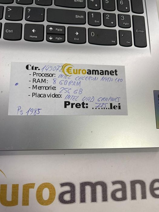 Laptop Lenovo IdeaPad 1 15IGL7, Intel Celeron N4120, 8GB RAM, -A-