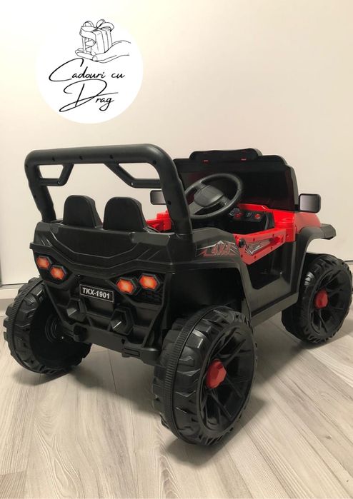 Masina electrica pentru copii 3-9 ani, masinuta jeep cu telecomanda