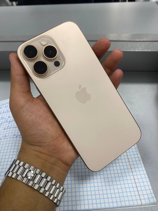 Iphone 16pro max karonbka dakument bor yomkist 100% 91sikl