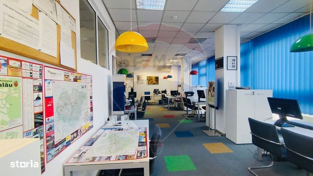 SPAȚIU DE ÎNCHIRIAT ultracentral ,Zalău -Galeriile Meseș  220.69 mp