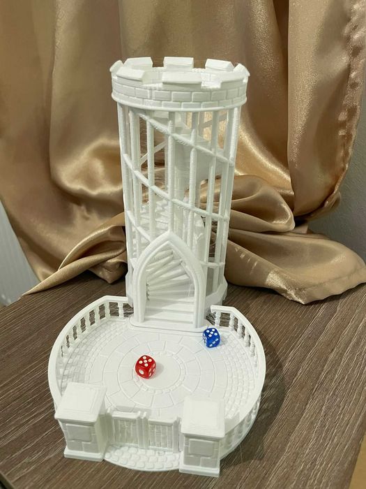 Tobogan zaruri table sau backgammon printat 3D