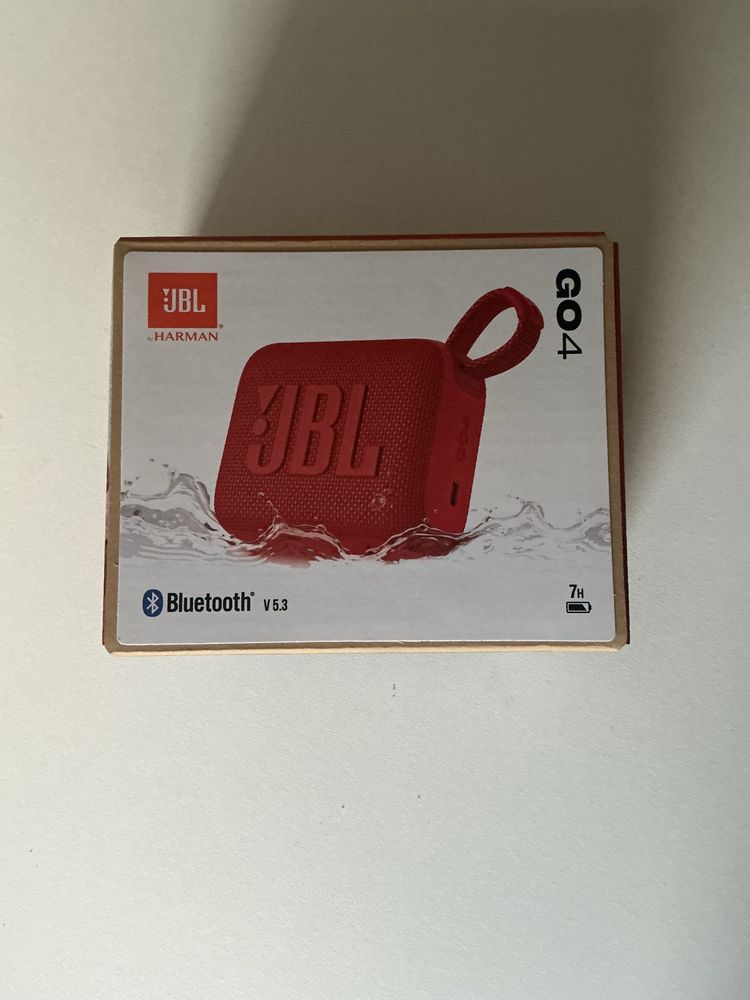Boxa portabila JBL GO 4 Harman RED IP67 Xtreme Sound