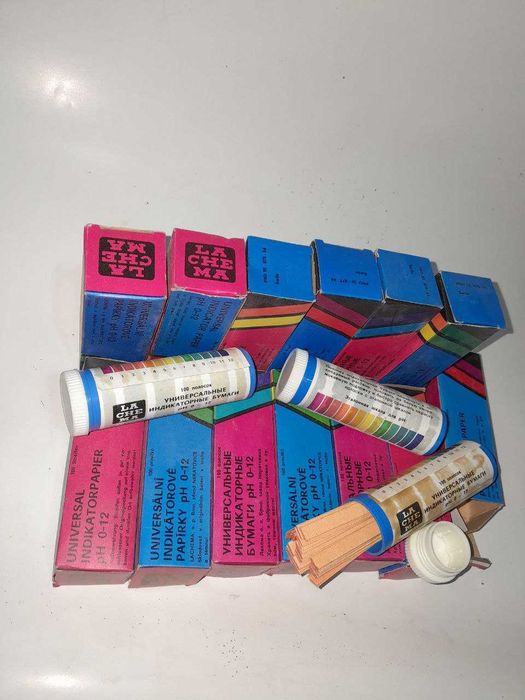 Универсальная индикаторная бумага рн 0-12