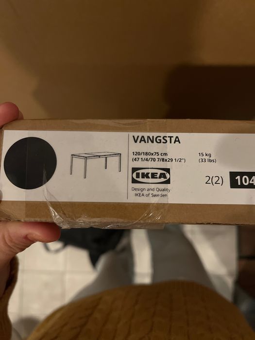Masă extensibilă VANGSTA Ikea