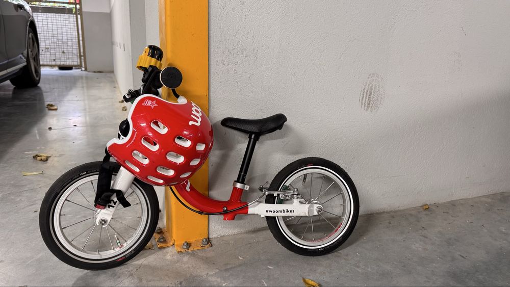 Bicicleta woom1+casca xs