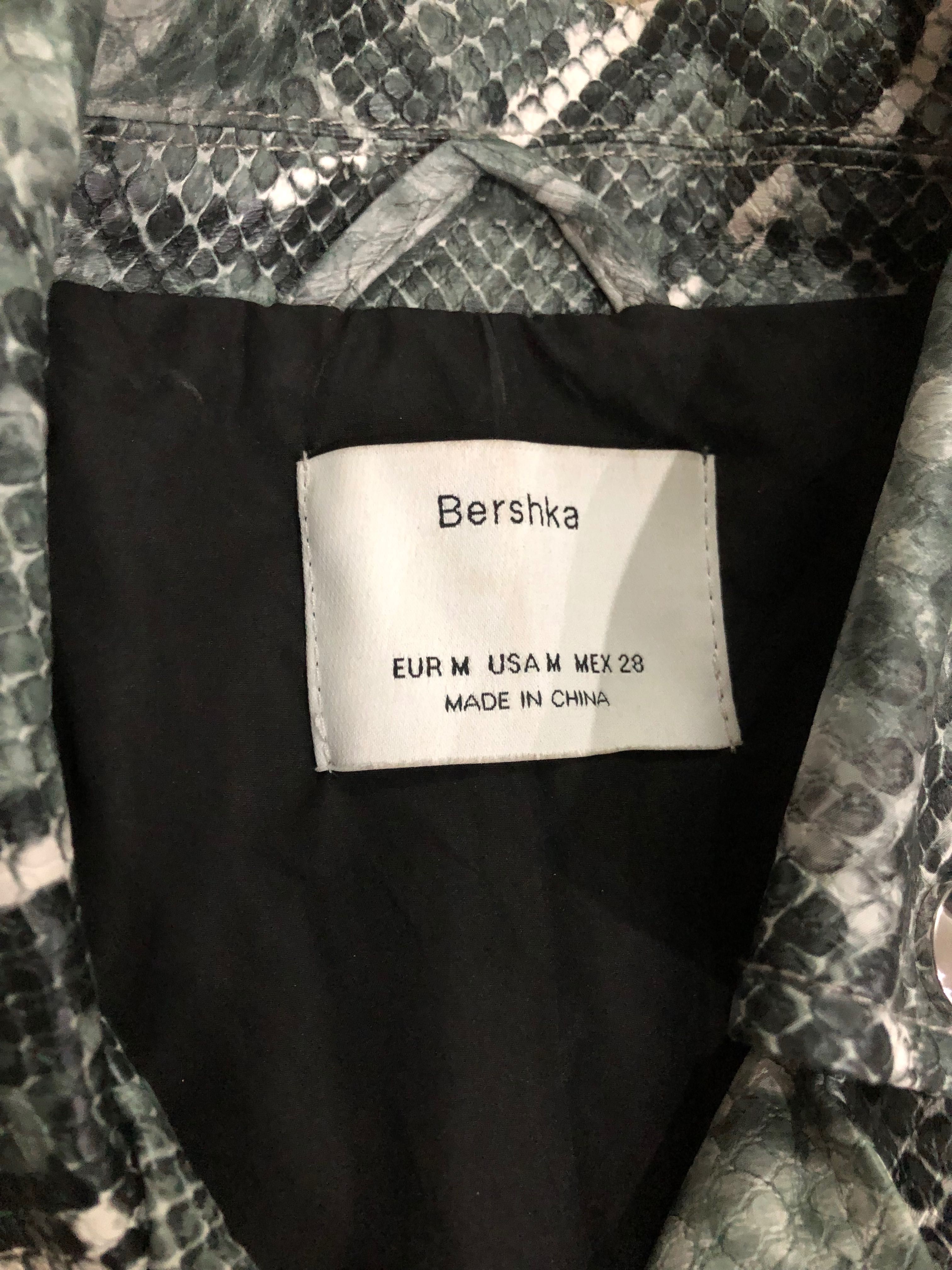 Кожено яке Bershka