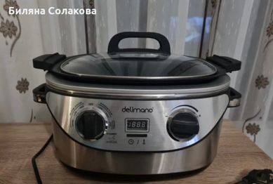 Многофункционална тенджера за готвене Delimano multicooker
