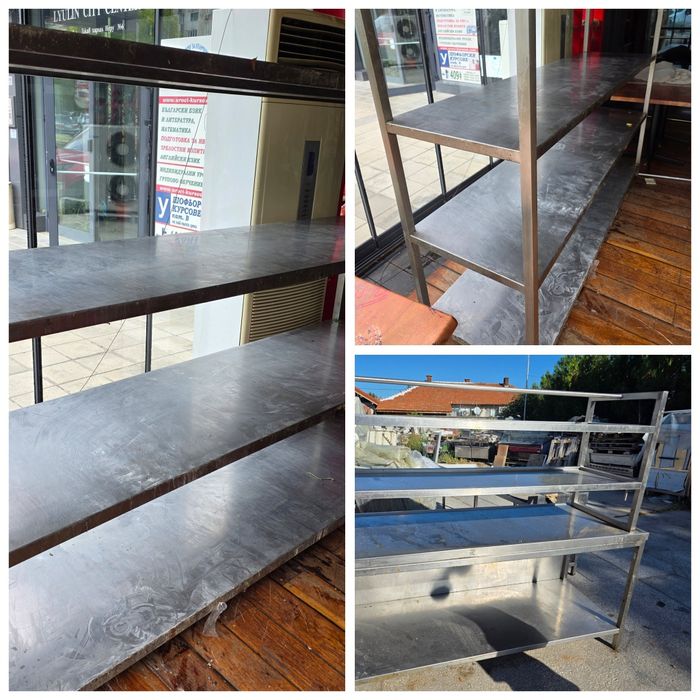 Инокс рафтове за хлад,камери от 600лв до 1200лв