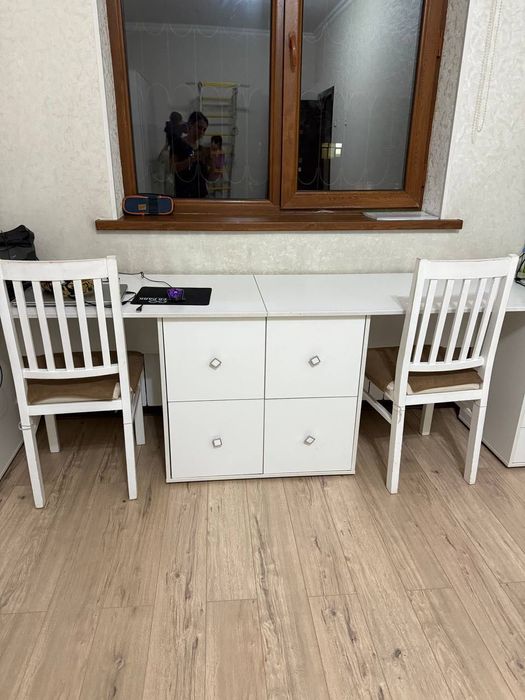 Письменный стол удвоенный для детской