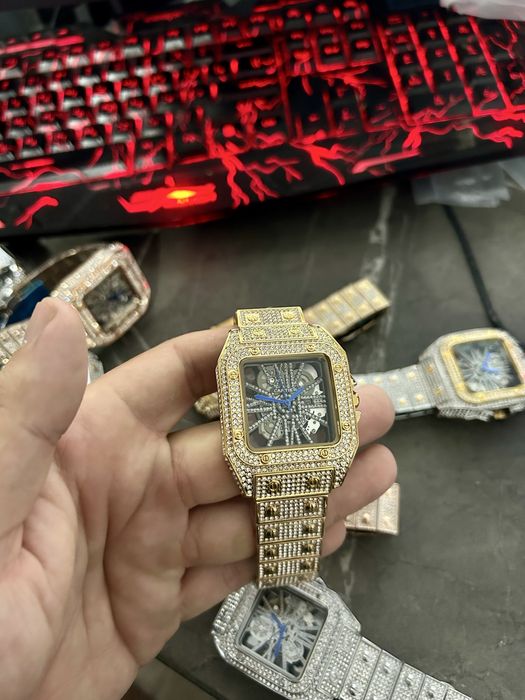 Ceas Cartier Iced Out Model 3